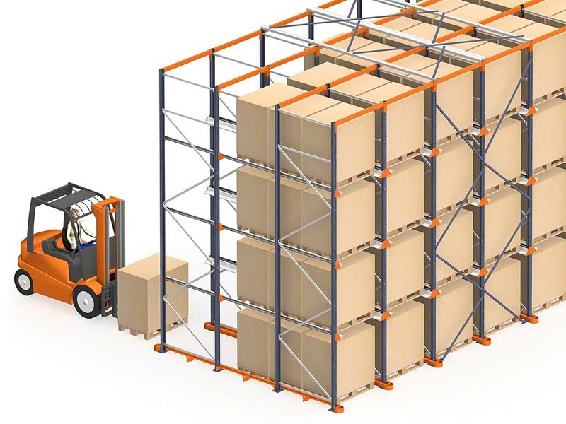 Double Deep Pallet Rack Manuacturers in Delhi